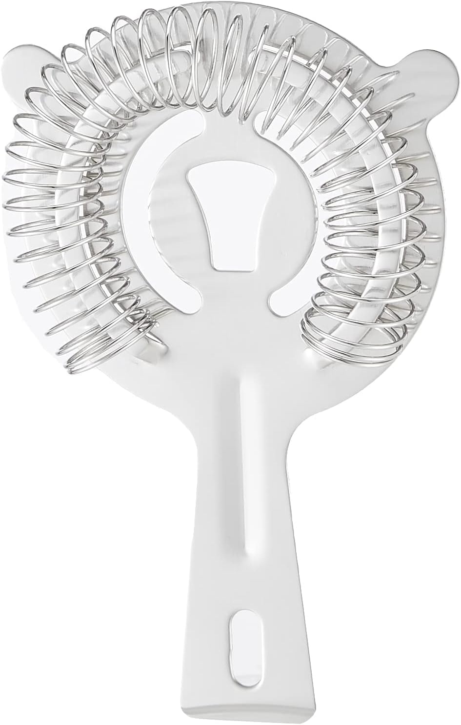 Amazon Basics 10-Piece Stainless Steel Cocktail Shaker Bar Tool Set with Bamboo Stand Holder